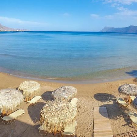 Maria Beach Hotel Kissamos Exterior photo