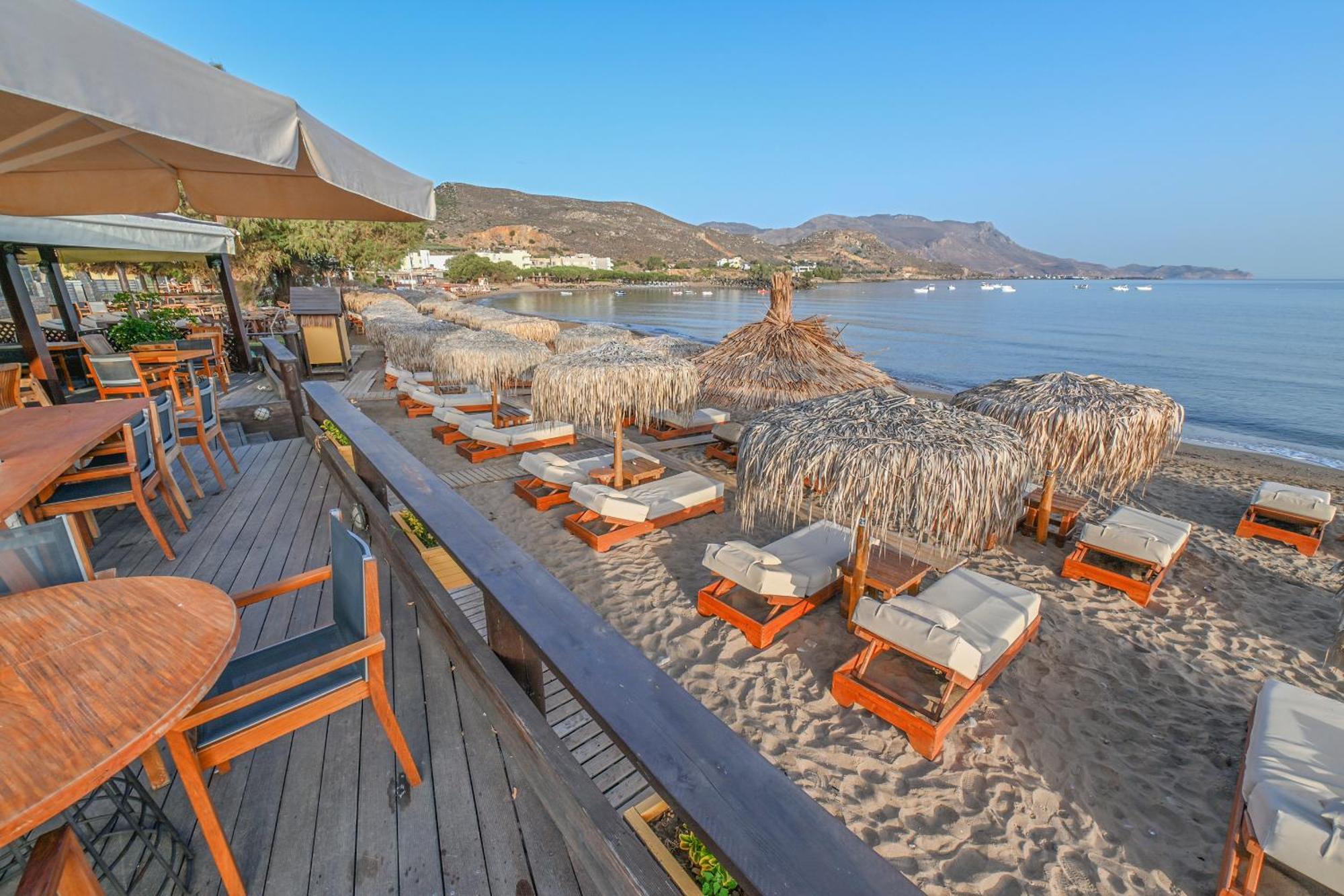 Maria Beach Hotel Kissamos Exterior photo