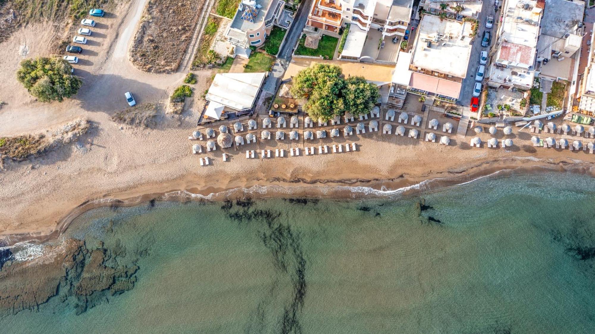 Maria Beach Hotel Kissamos Exterior photo