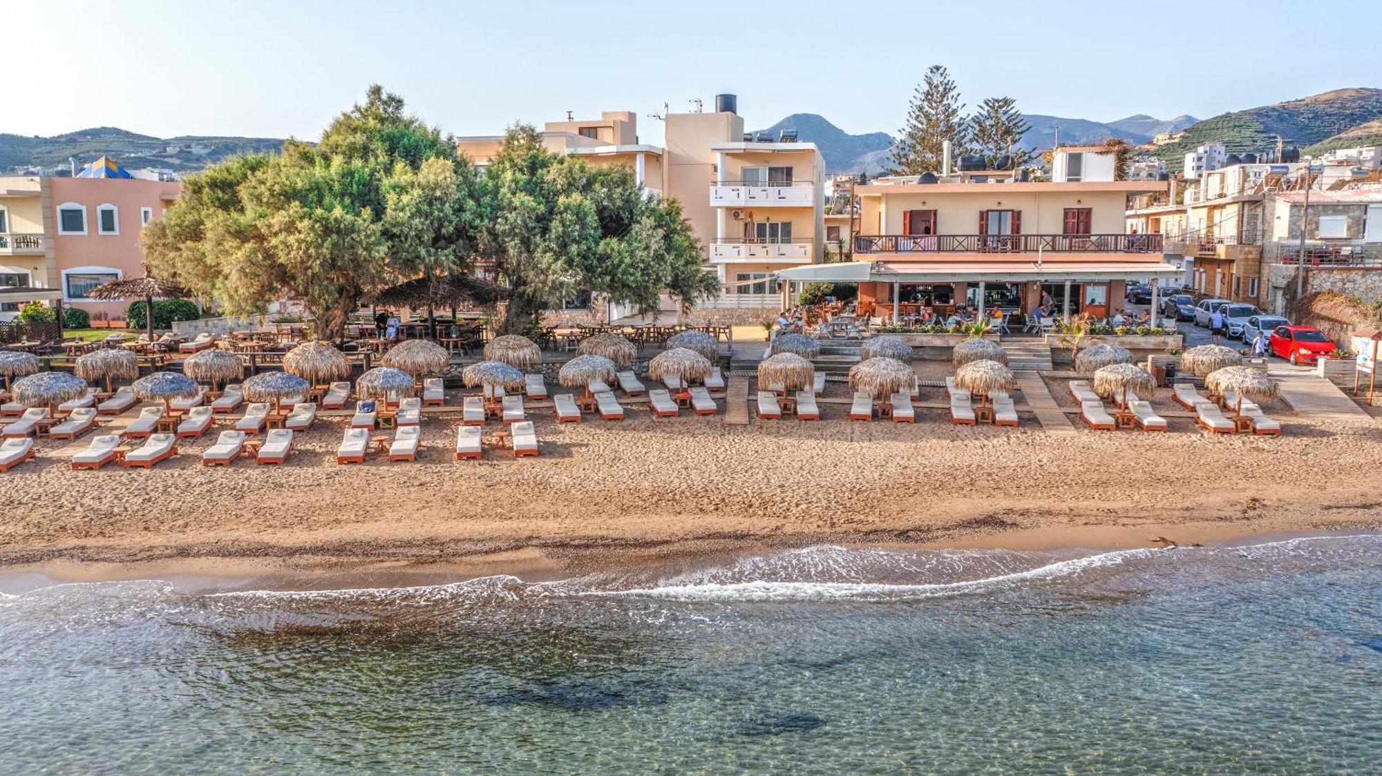 Maria Beach Hotel Kissamos Exterior photo